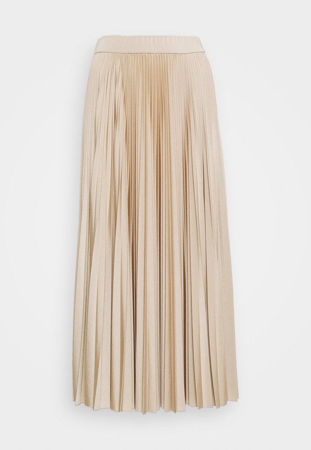 TRINCEA - Plooirok - beige