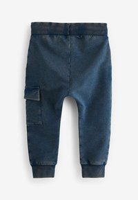 Next SUPER UTILITY - Hlačami s stranskimi žepi - blue acid wash