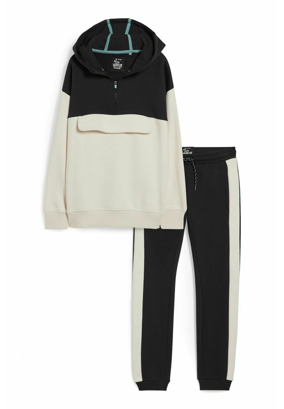 C\u0026A SET - Trainingspak - black/zwart - Zalando.nl