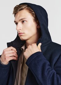 Calliope TECNICO CON CAPPUCCIO - Übergangsjacke - blu notte