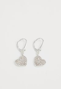 HEART DROP - Boucles d'oreilles - silver-coloured