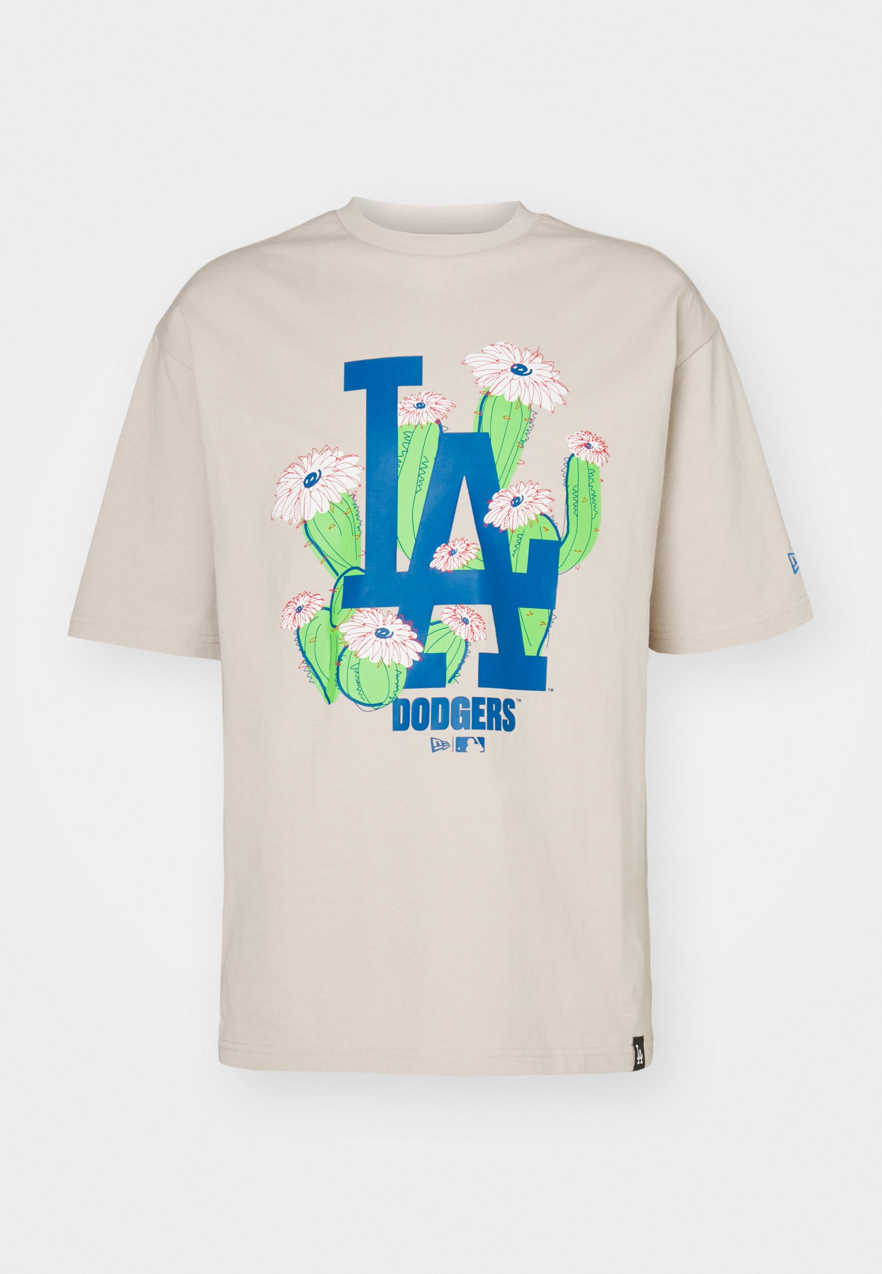 ★New Era★LA DodgersグレーロゴセレクトTシャツ 半袖 コットン Tシャツ ロサンゼルス・ドジャース ローズグレー