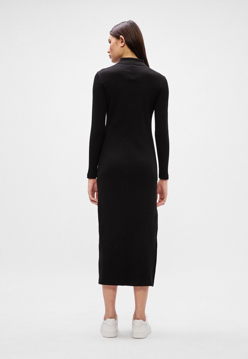 lacoste long sleeve polo dress L!ve Long Sleeve Pique Polo Dress