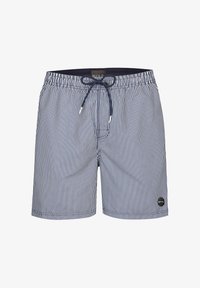 Geselecteerd, navy white stripe