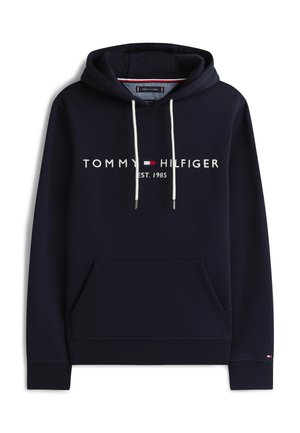 Tommy Hilfiger, CORE LOGO - Mikina s kapucňou - blue