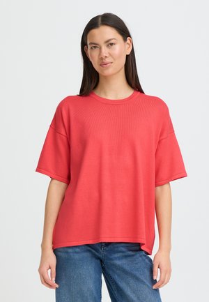 IHLULS LOOSE SS - T-shirt imprimé - teaberry