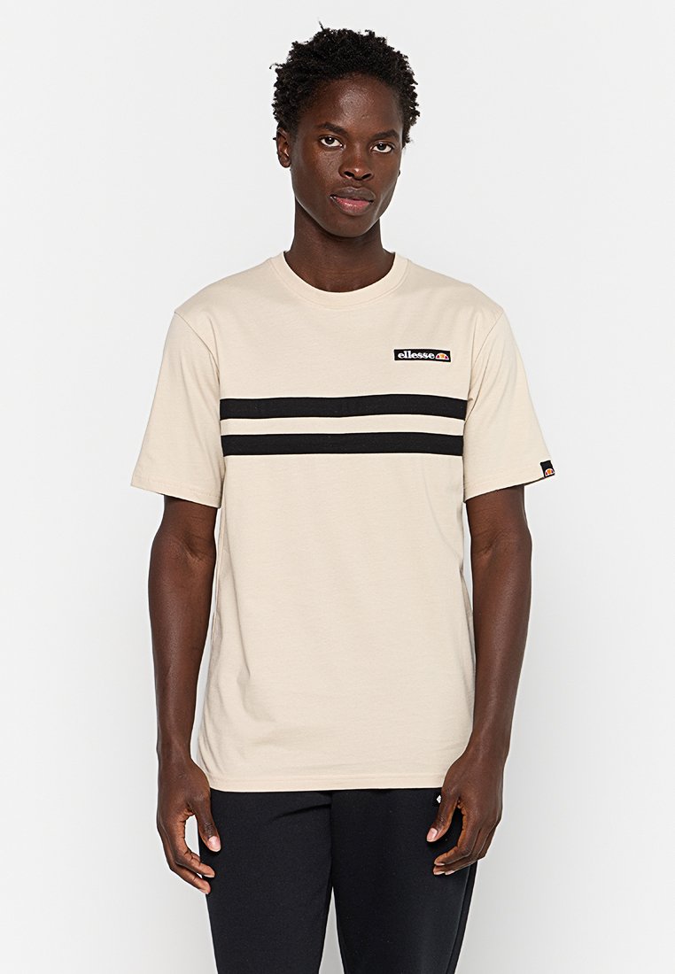 Ellesse T-shirt print beige