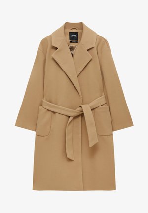 BELTED LONG - Klassisk kappa / rock - light brown