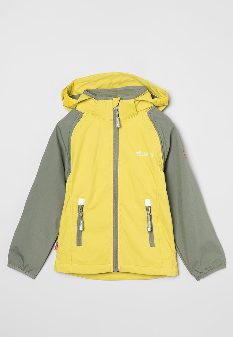 Trollkids Outdoorjas geel Trollkids Outdoorjas geel