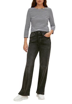 Long sleeved top - g0 thin stripe