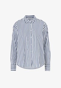 Nevybráno, weiß-blau gestreift