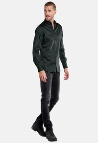 Emilio Adani LANGARM - Hemd - oliv