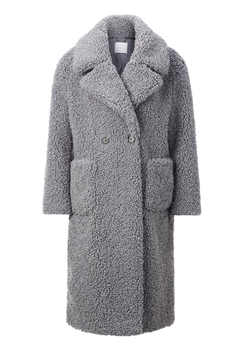 Rich & Royal MANTEL - Wintermantel - silver mist/silberfarben - Zalando