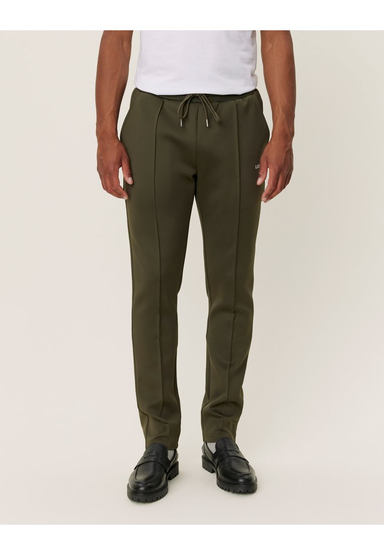 Les Deux BALLIER TRACK PANTS - Tepláky - olive night