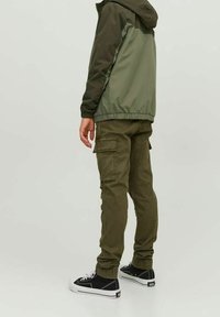 Jack & Jones Junior KAPUZE - Allvädersjacka - forest night