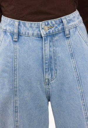 LOAVIES, BOLD HEARTS - Wide Leg - denim blue light