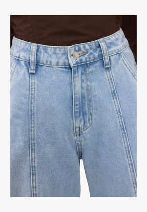 LOAVIES, BOLD HEARTS - Wide Leg - denim blue light