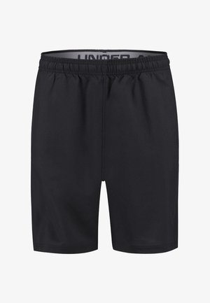 WORDMARK SHORTS - Sports shorts - black/grey