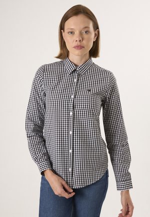 PLAID LONG SLEEVE - Hemdbluse - black