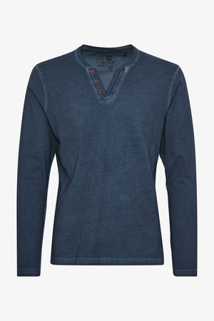 Solid, SDTINOX V-NECK - Camiseta de manga larga - blue