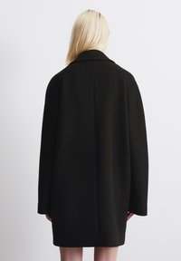 Marc O'Polo LAPEL COLLAR WELT POCKETS - Klassischer Mantel - black