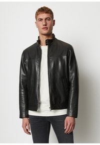 Marc O'Polo Leather jacket - black
