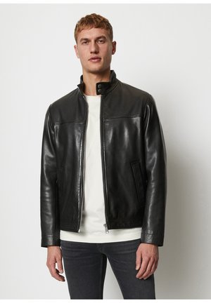 Marc O'Polo Leather jacket - black