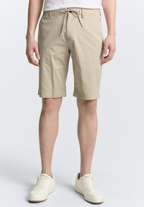 LIGHTWEIGHT MIT KORDELZUG - Shorts - cashew beige