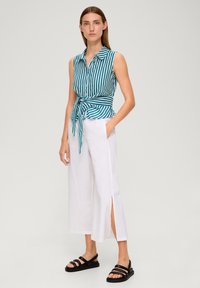 s.Oliver BLACK LABEL Hemdbluse - petrol