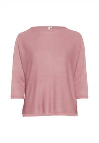 MIT FLEDERMAUSÄRMELN - Strickpullover - altrosa