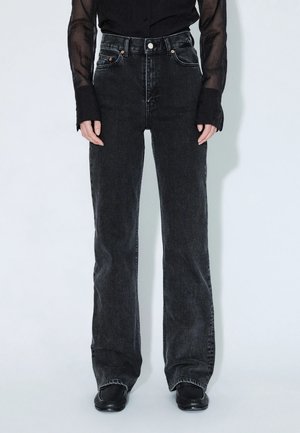 ECHO - Jeans Straight Leg - tar retro black
