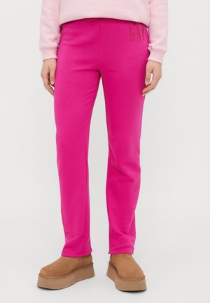 LOGO DOORBUSTER - Calças de fato de treino - bright fuchsia