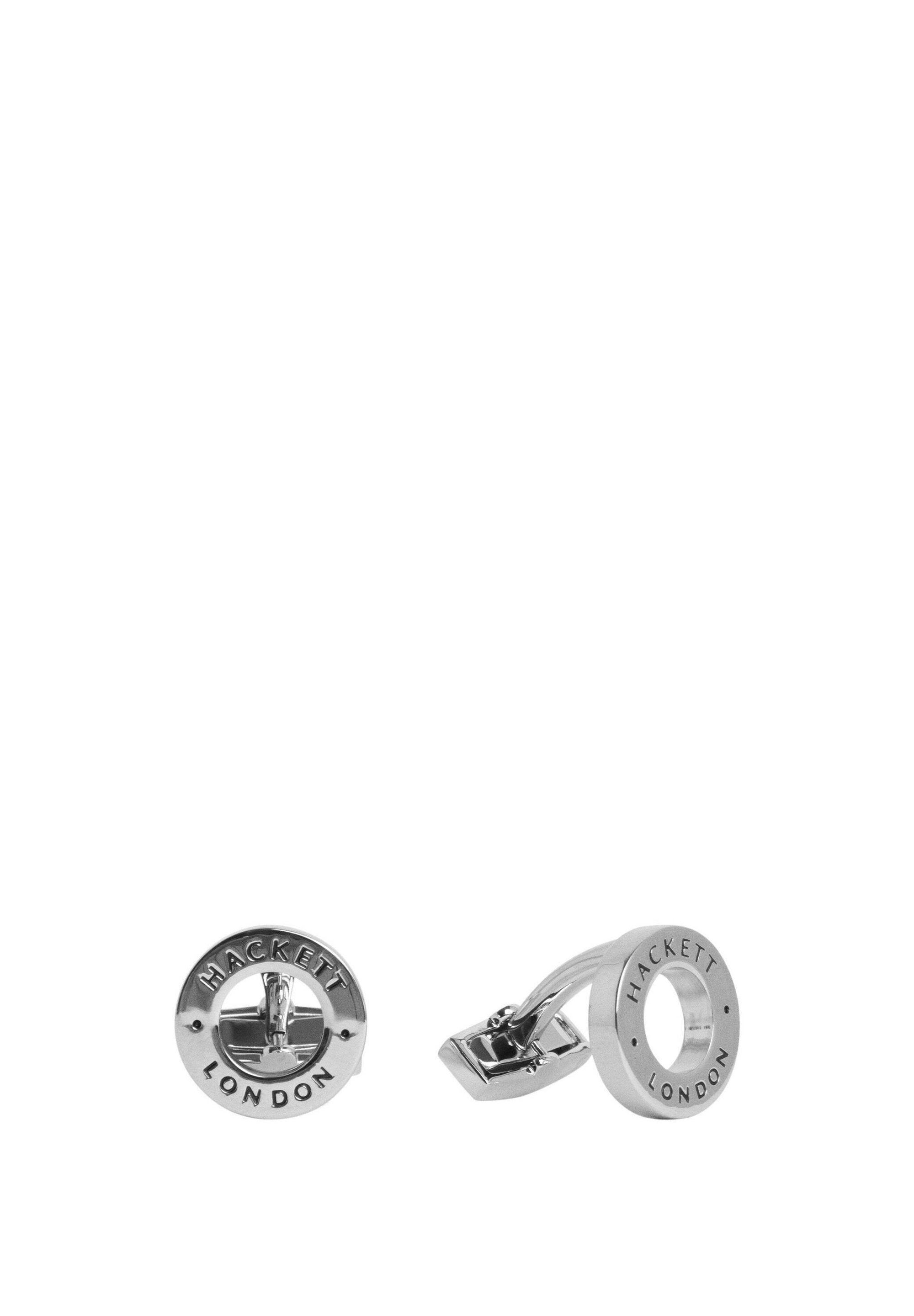 Hackett London BRND POLO - Cufflinks - silver/silver-coloured 