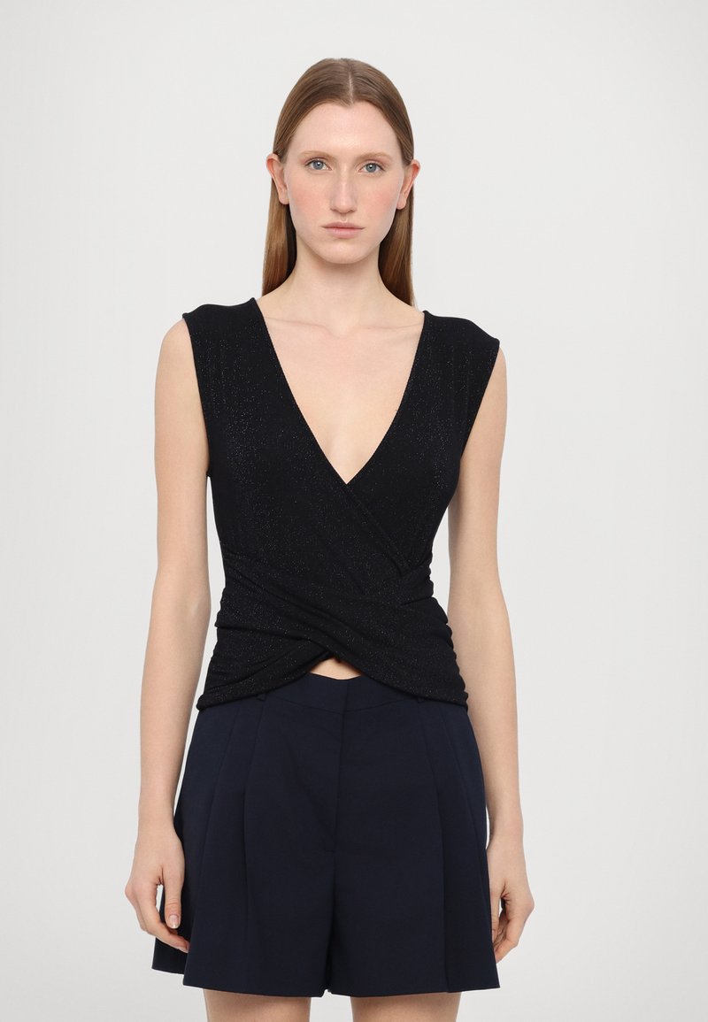 Iro - FIZOU - Top - black/silver, Ampliar