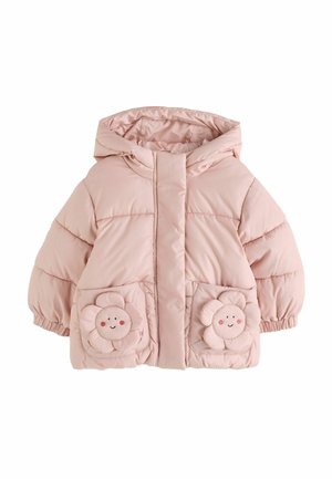 Next, REGULAR FIT - SHOWER RESISTANT PADDED COAT . - Zimná bunda - light pink d flowers