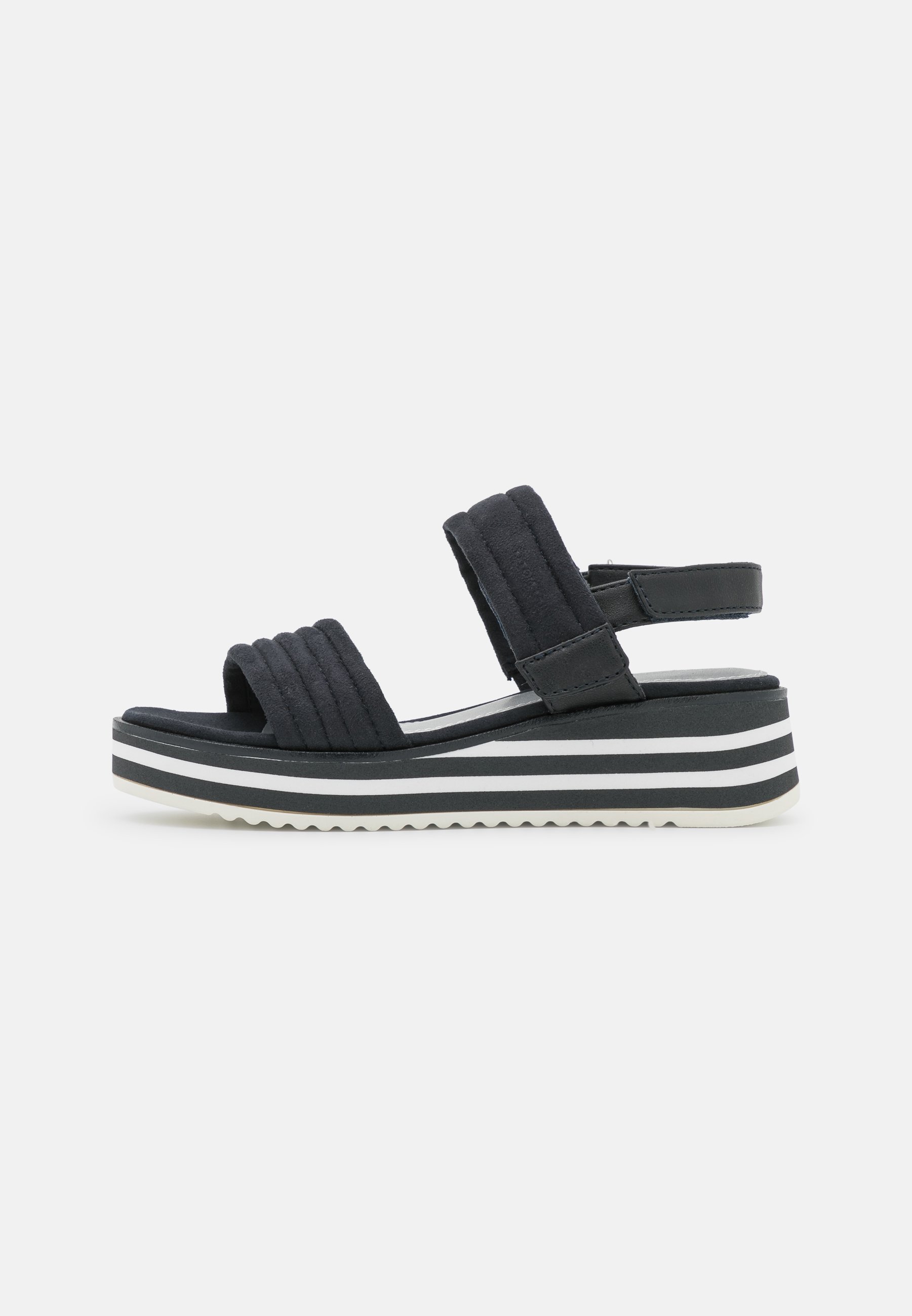 TOM TAILOR Sandalias - navy/azul marino - Zalando.es