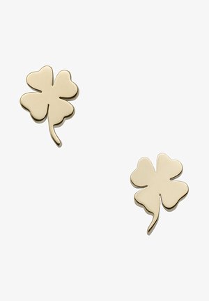 Fossil Earrings - gold-coloured