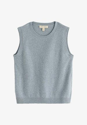 Seasalt Cornwall, SEASALT CORNWALL EAST VIEW VEST - Strickpullover - blue - limpet