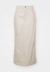 SKIRT - Falda larga - alumina