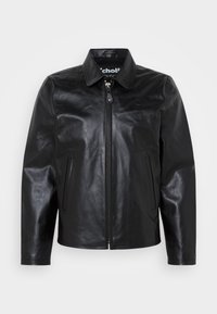 LIGHT - Giacca di pelle - black