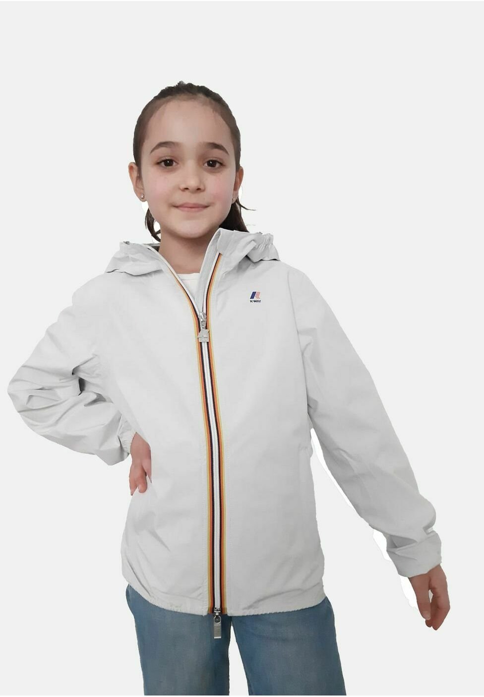 K-Way LIL STRETCH DOT - Giacca da mezza stagione - white/bianco - Zalando.it