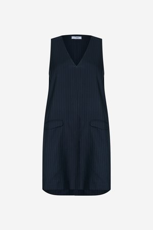 Envii WOOD POCKET DRESS - Cocktail dress / Party dress - dark blue