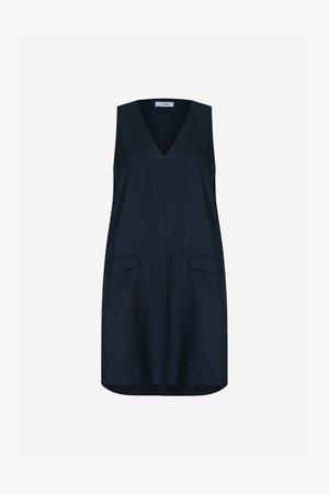 Envii WOOD POCKET DRESS - Vestito elegante - dark blue