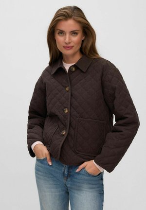Vero Moda, QUILTED JACKET VMCARA QUILTED JACKET - Veste mi-saison - chocolate torte