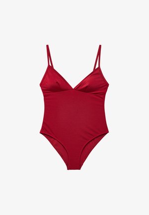 Koton, ADJUSTABLE STRAPPY SWIMSUIT . - Badpak - bordeaux