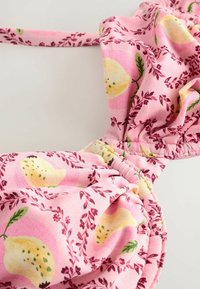 Sutien costum de baie din două piese - pink lemon print