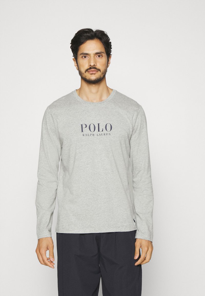 Polo Ralph Lauren CREW SLEEP - Pyžamový vrchný diel - andover heather