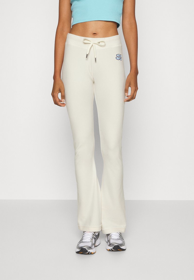 Juicy Couture TRACK PANTS WITH BUBBLE GRAPHIC - Tréningruha alsók - sugar swizzle