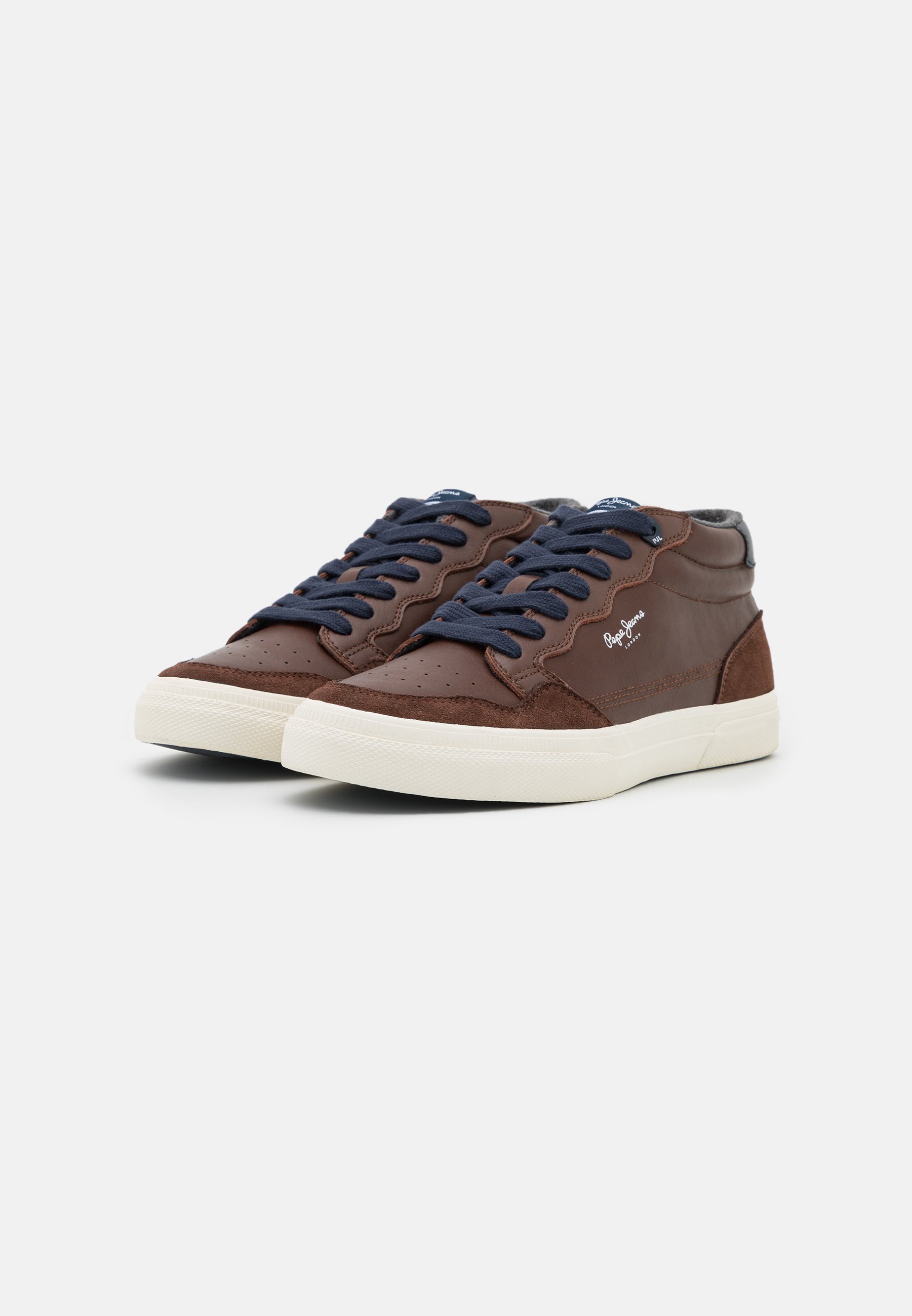Pepe Jeans KENTON ORIGINAL - Sneakers alte - brown/marrone - Zalando.it
