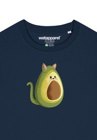 watapparel AVOCATO - T-Shirt print - french navy